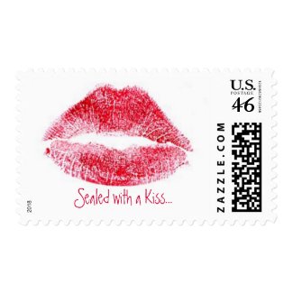 Sealed with a Kiss... stamp