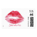 Sealed with a Kiss... postage