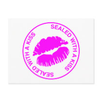 Sealed With A Kiss postcards