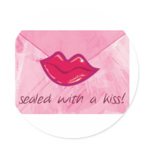 Sealed with a kiss sticker by aslentz Sealed with a kiss sticker