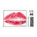 sellado con un beso, xoxoxoxox sellos postales