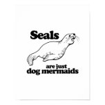 SEALS ARE JUST DOG MERMAIDS - posters