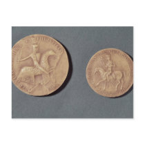 Seals of Charles I  of Anjou Post Card