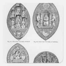 Seals of the Universities Sticker