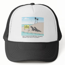 Seals on a Nude Beach Mesh Hats