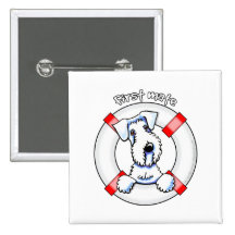 Sealyham Terrier First Mate Buttons