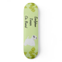 Sealyham Terrier ~ Green Leaves Designs Skateboards