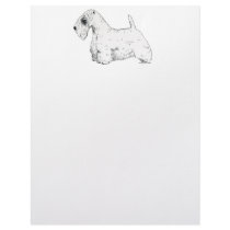 Sealyham Terrier Letterhead Template