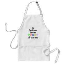 Sealyham Terrier Walks Design aprons