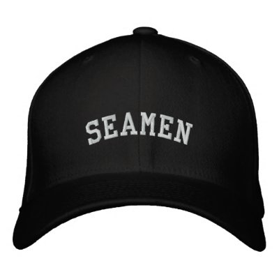 SEAMEN EMBROIDERED BASEBALL CAP SEAMEN EMBROIDERED BASEBALL CAP