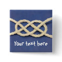 Seamen's Knot - Carrick Bend buttons by ArtbyJean Seamen's Knot - Carrick Bend buttons