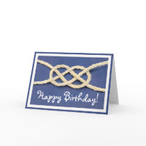 Seamen's Knot -  Happy Birthday! cards