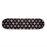 Seamless Cross Pattern Skateboard