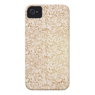Seamless paisley with flower v4 case-mate iphone 4 case
