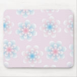 seamless pastel flowers mousepad