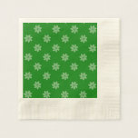 Seamless Pattern 05 green Disposable Napkins