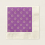 Seamless Pattern 05 purple Paper Napkins