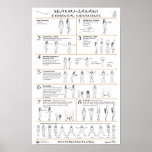Seamm-Jasani: 8 Essential Movements Posters