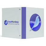 SeaMonkey Logo 3 Ring Binder