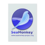 SeaMonkey Project - Vertical Logo Postcards