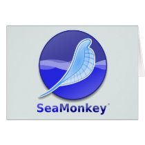 SeaMonkey Text Logo Card
