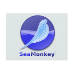 SeaMonkey Text Logo Postcards