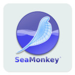 SeaMonkey Text Logo stickers