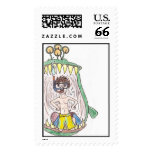 seamonster postage stamps