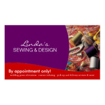 Seamstress ~ Business Card