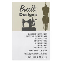 Seamstress Fashion Full Color Flyer