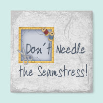 Seamstress magnets