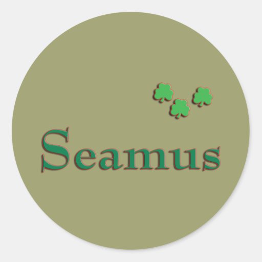is seamus an irish name