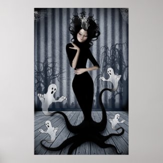 Seance Queen Poster print