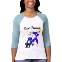 Seantron and ALPHIE 3/4 Best Friends T-Shirt