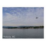 Seaplane Over Victoria, BC Postcard