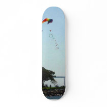 Seaport Village Kite Trees Coranado Bridge Water B skateboards by lifesphere Seaport Village Kite Trees Coranado Bridge Water B skateboards