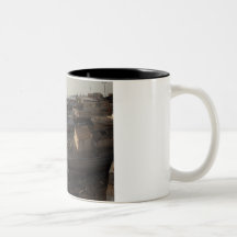 Seaport with fishing boats - Tartus, Syria Mugs