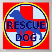 SEARCH AND RECUE DOG SARDA POSTERS