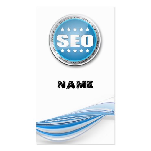 Search on Internet Business Cards (front side)