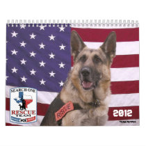 Search One Rescue Team 2012 calendar