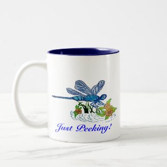 Searching Dragonfly mug