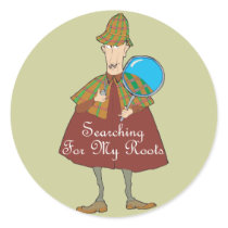 Searching For My Roots stickers by gedcom Searching For My Roots stickers
