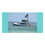 searching for the big fish custom photo card