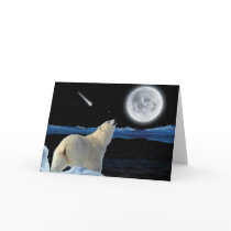Searching POLAR BEAR II Greeting Card