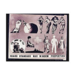 Sears Standard War Window Properties postcards
