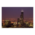 Sears Tower Evening posters by captainifr Sears Tower Evening posters