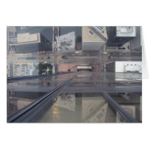 Sears Tower Looking Down Greeting Cards