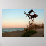 Seascape at Dusk posters