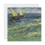 Seascape at Saintes-Maries by Vincent van Gogh Personalized Invitations