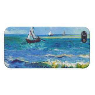 Seascape at Saintes-Maries Vincent Van Gogh Cover For iPhone 5